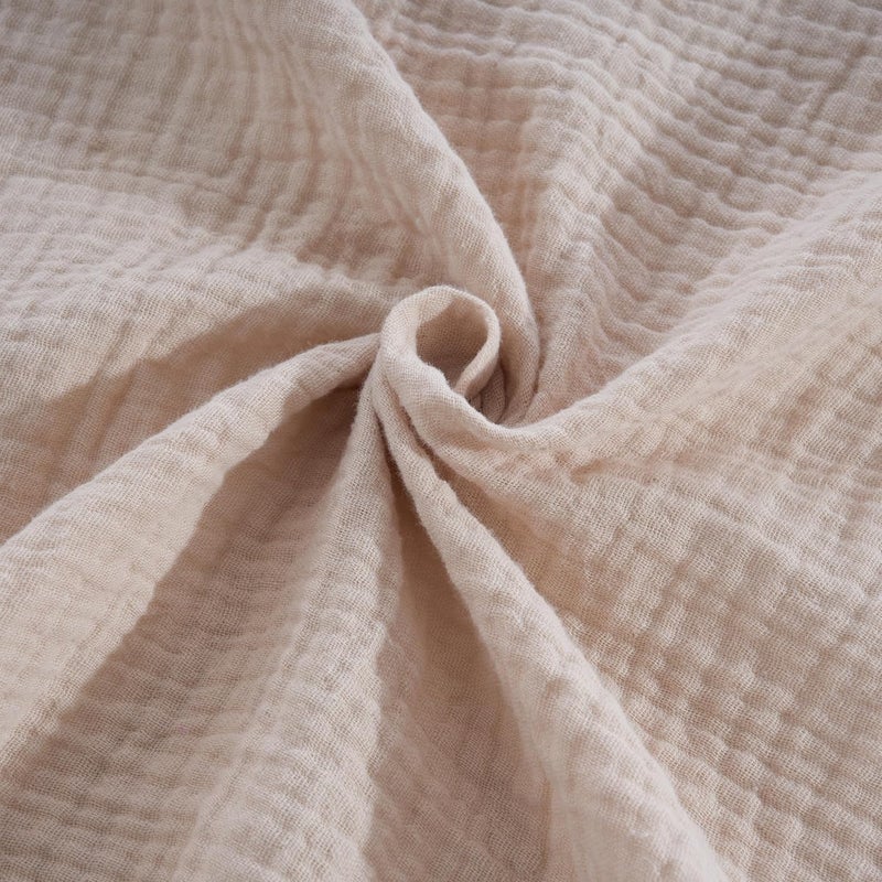 CottCare Baby Muslin Swaddle Blanket for Boys and Girls,3-Pack Breathable and Skin-Friendly,Wrap Soft Silky Cotton Muslin Swaddle Blankets (Rose Pink) - Image 3